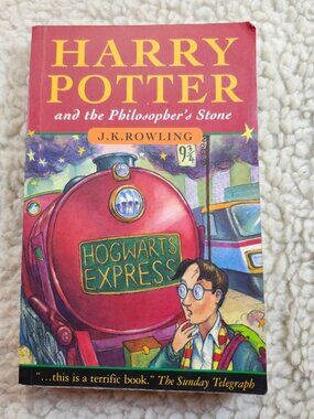 J K Rowling Harry Potter and the Philosopher's Stone Bloomsbury Paperback 1997